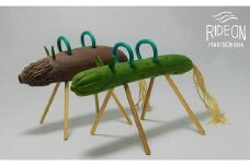 140-3　桧材　牛馬盆飾り（限定50セット）
