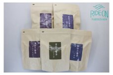 166-1 駄農園　釜炒り番茶 ５品種 詰め合わせ