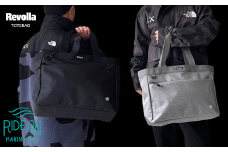 005-141　【ブラック】充実のポケット機能＆たっぷり収納可能な軽量トートバッグ　男女兼用