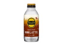 131-12000　【定期便3か月】TULLY'S COFFEE（タリーズコーヒー） BARISTA'S 無糖 LATTE 370ml ×24本　缶コーヒー