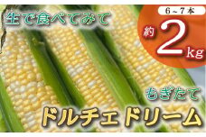 とうもろこし もぎたて ドルチェドリーム 約 2kg 6本~7本 セット トウモロコシ コーン 美味しい おいしい 茹でとうもろこし 焼きとうもろこし スープ 野菜 やさい バーベキュー BBQ 産地直送 新鮮 生鮮 食品 おすすめ 国産 甘い あまい 農家直送 夏野菜 産直 キャンプ 家庭用 とうきび トウキビ 朝採り 朝採れ 健康 美容 ビタミン 農作物 黄色 静岡県 牧之原市 タイラファーム