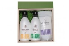 【Yumoribito｜ゆもりびと オーガニック アミノ酸 シャンプー コンディショナーセット 入浴剤無料特典付き】　C013／玉翠　静岡県　東伊豆町 オーガニック シャンプー トリートメント 温泉の素 入浴剤 ノンシリコン アミノ酸 保湿 抑臭 低刺激 乾燥肌 天然由来 ギフト プレゼント 誕生日 熨斗 高級 旅館 父の日 母の日 記念日