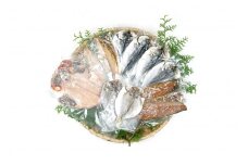 （冷凍） 干物 セット （中ー2） 1151 ／ 山長水産 金目鯛 たい アジ サバ えぼ鯛 静岡県 東伊豆町