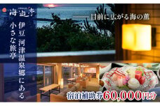 海遊亭【60,000円】宿泊補助券 河津温泉 オーシャンビュー 河津 河津町 静岡 伊豆 宿泊券 旅館 旅行 観光 温泉 国内旅行 [№5227-0446]