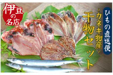 ひもの詰め合わせセット①　【 干物 ひもの セット 詰め合わせ 静岡県産 伊豆 魚介類 アジ 金目鯛  きびなご みりん かます 冷凍 人気 おすすめ 】　<J-1>
