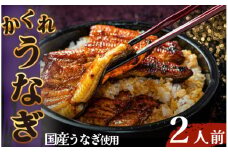 かくれうなぎ誕生の店　川八うなぎ蒲焼2人前 【 鰻 うなぎ ウナギ 蒲焼き 丑の日 冷凍 静岡 伊豆 】　<AT-5>