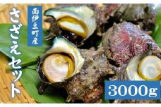 さざえセット[D]　【 さざえ サザエ 貝 海鮮 BBQ つぼ焼き 刺身 バーベキュー ギフト 】<AG-8>