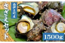 さざえセット[B]　【 さざえ サザエ 貝 海鮮 BBQ つぼ焼き 刺身 バーベキュー ギフト 】　<AG-3>
