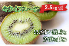 【先行予約】湯の花　キウイフルーツ　2.5kg（25玉前後）　<BC-2>