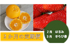 湯の花　はるみ・イチゴの2ヶ月の定期便　<BC-42>