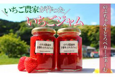 【先行予約】手作りいちごジャム2本セット【 いちご 苺 イチゴ ジャム 手作り 産地直送 果物 フルーツ 果物 くだもの 伊豆 静岡県 期間限定 】　<T-13>