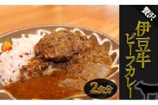 伊豆牛のビーフカレースペシャル　【 伊豆牛 伊豆 カレー スパイス ビーフ 牛肉 国産 ホホ肉 テール 数量限定 】　<BO-1>