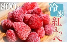 冷凍イチゴ 800g 【 いちご 果物 フルーツ 苺 イチゴ 冷凍 果物 フローズン くだもの 大容量 静岡県産 期間限定 】　<BD-9>