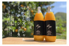 【数量限定】丸高農園のぽんかんスペシャルミックスジュース