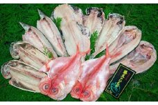 藤文の「びっくり規格外セット」 あじ 鯵 真ほっけ 赤魚 金目鯛 きんめ かます カマス 鯖 さば 干物 ひもの 規格外 冷凍 西伊豆 伊豆 ギフト お歳暮 お中元
