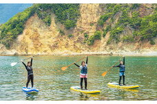 【黄金崎公園】SUP体験　半日コース（１名様） 静岡 伊豆 黄金崎 公園 サップ 海 水上 SUP スタンドアップパドルボード