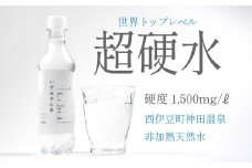 いずみすたあN（ナチュラルミネラルウォーター）24本セット 水 宇久須 温泉 超硬水 水 ミネラルウオーター 390ml
