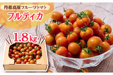 ＜フルーツトマト＞丹那高原トマト(フルティカ)「まいにちBOX」1800g入り【1401952】