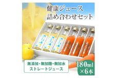 ＜11万本突破＞人参ジュース 詰め合わせ ギフトセット 180ml×6本 ニューサマーオレンジース【1513501】