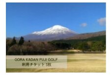 L27GORA KADAN FUJI GOLF　利用チケット ５枚
