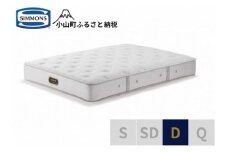 1AR3【シモンズ】ダブルマットレス　ニューフィットプレミアム　AA21212