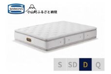 AZ71【シモンズ】ダブルマットレス　ニューフィットピロートッププレミアム　AA21211