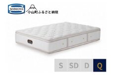BQ22【シモンズ】クイーンマットレス　カスタムロイヤル　AA21021