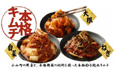 2B3本格絶品キムチ3種セット（ねぎ・白菜・大根）