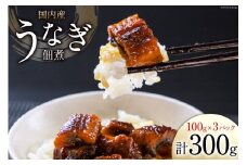 うなぎ 佃煮 国産 静岡 100g ×3パック 計300g [静岡鰻販売 静岡県 吉田町 22424152] 鰻 ウナギ 真空パック つまみ 酒の肴 惣菜 おかず ご飯のお供  冷凍 レビューキャンペーン