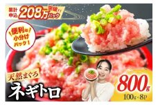 【10月発送】ネギトロ 8パック (計800g) レビューキャンペーン