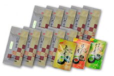 58-1 お茶 茶葉 ティーバッグ 静岡 煎茶 玄米茶 ほうじ茶 セット / 川根茶だんらんセット３