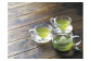 グラスに入れたお茶