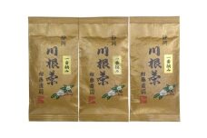 11-43 お茶 茶葉 静岡茶 川根茶 / 一番摘み100ｇ袋3本