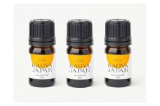 43-4 KAGYA JAPAN　エッセンシャルオイル【YUZU】（5ml×３本セット）