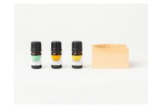 75-2 KAGYA JAPAN　エッセンシャルオイル5ml　【SUGI】【HINOKI】【YUZU】3本セット＆KAGYAオリジナル ヒノキのディフューザー