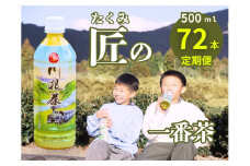 57-1 【定期便】匠厳選！高級一番茶「川根茶」ペットボトル　3ケース