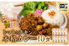 豊橋産の食材を詰め込んだ『豊橋チキンカレー』（10個セット）