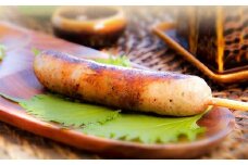 瓜生豚と「自然農法」で育てた豊橋七根の野菜で作った『七根フランク』串ありＭサイズ１０本（計１kg）