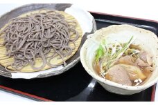 明治１７年創業　東京庵の『鴨ざるそばセット』（5人前）
