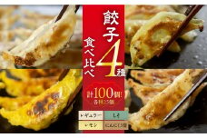 計100個！ 国産餃子 4種食べ比べセット