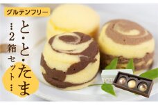 ととたま 3個入 (プレーン / ミルクチョコ / ビターチョコ) 2箱
