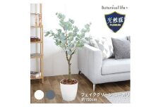 フェイクグリーン ユーカリ 150cm 光触媒加工 鉢付き インテリア 抗菌 消臭 愛知県 豊橋市 送料無料 58000円