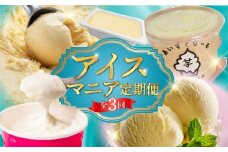 アイスマニア定期便 全3回 定期便 スイーツ デザート アイス おやつ ミルクアイス ミルクジェラート ジェラート 焼き芋アイス 焼き芋 アイス 訳あり 業務用 業務用アイス 期間限定 数量限定 愛知県 豊橋市 送料無料 4万円