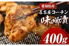 名古屋コーチン味噌漬 400g 味付け肉 味付き肉 味付け 味付き 国産 もも むね 鶏肉 鳥肉 約 1kg 1キロ モモ ムネ もも むね 名古屋コーチン 地鶏 ブランド地鶏 とりもも とりむね 錦爽鶏 愛知県 豊橋市 肉 お肉 冷凍 愛知県 豊橋市