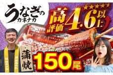 国産うなぎ蒲焼 150尾 訳あり 大容量 うなぎ 鰻 ウナギ unagi 蒲焼 国産 人気 ランキング わけあり 簡単調理 冷凍 簡易包装 お歳暮 お中元 土用の丑の日 丑の日 ギフト お取り寄せ タレ付 山椒 おすすめ うなぎのカネナカ ブランド 愛知県 豊橋市