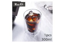 ＜RayES/レイエス＞ダブルウォールグラス　RDS-002　300ml【1271552】