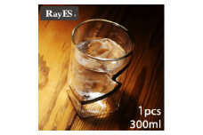 ＜RayES/レイエス＞ダブルウォールグラス　RDS-002dnmbk　300ml　ナガレ【1272220】