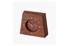 HAZAI project HAZAI CLock ウォルナット木工品  置き時計【1316464】