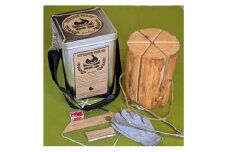 岡崎市の山間部から産出されたスウェーデントーチが入った防災用品　TAKIBI CAN【1333602】