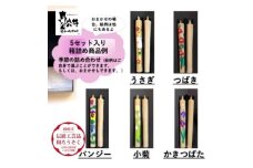 国内産ハゼの実蝋を100%使用＜岡崎手描き絵ろうそく＞コロー絵入り2本5セット(詰め合わせ)【1379605】